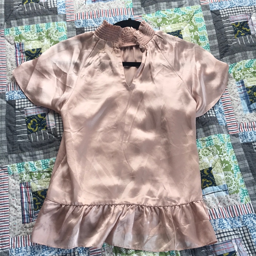 Silk blouse by Rachel Zoe